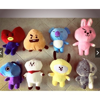 Hot Products►✴ NEW KPOP BTS BT21 Seated Doll 8inch Baby Plush Toy TATA COOKY CHIMMY KOYA SHOOKY MAN (2)