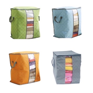 Foldable Clothes Pillow Blanket Closet Underbed Storage Bag Organizer