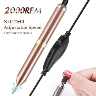 manicure20000rpm Electric Nail Drill Machine Portable Pedicure Nail Polisher Grinding Device Nail