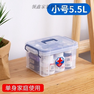 Family Pack Medical Box Emergency First Aid Kit Household Small Medicine Box First-Aid Kit Medicine