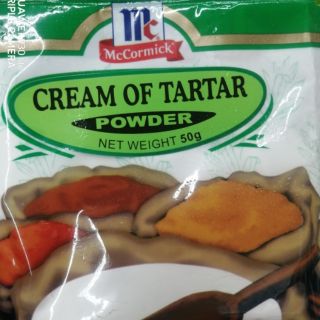 Mc cormick cream of tartar 50grams
