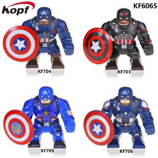KF6065 Compatible with Lego Minifigures Marvel Avengers Endgame Captain America Iron Man Thanos Baby Toy Building Blocks Kids Toys