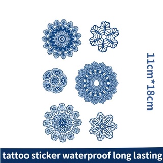 【MINE】 Temporary Magic Tattoo Sticker Waterproof long lasting Magic Tattoo Minimalist Ready Stock