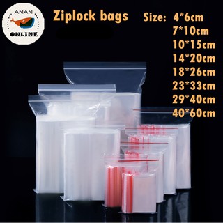 Ziplock bags Plastic Zipper Bag resealable [CHEAPEST] (1)