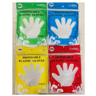 100Pcs/Pack High Quality Disposable Plastic Gloves (3)