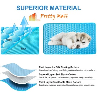 dog pad❣Summer mat✘㍿♈Dog Mat Washable Pet Dog Cooling Sleeping Pad For Small Medium Large D