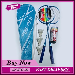 【BEST SELLING】 Badminton Racket with free 3 pcs Shuttlecock