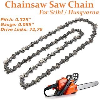 DONGXI 18" 20" Chainsaw Saw Chain .325" Pitch 76DL 72DL 0.058'' Gauge For Stihl / Husqvarna