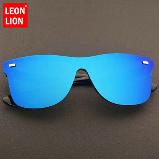 LeonLion Vintage Sunglasses Men 2021 Rimless Square Sunglasses Fashion Sunglasses Brand Woman Luxury