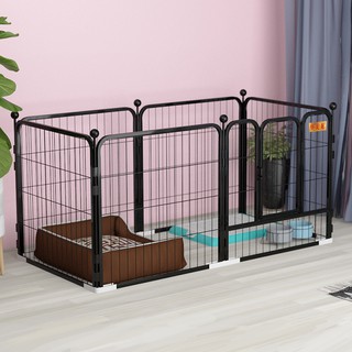 Pet Playpen Cats Dogs Rabbit Animals Cage Dog Pen Fence Dog Cage 120*60*60CM cA1e