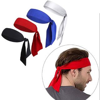 #Growfonder#1pc Men Women Sports Sweat Headband Run Tennis Fitness Headband Sports Yoga Hair Ribbon Jogging Sports Accessories Sweatband