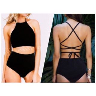 Hot Sexy Two Piece Halter Swimsuit