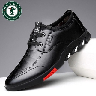 leather shoes❉Woodpecker Plover2021 Spring And Autumn New Men S Shoes Leather Shoes Men S Trend Casual Shoes Men S Leather Shoes Men S Casual