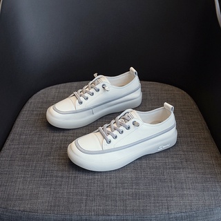◕✲❖2021 spring and autumn new white shoes women s fashion casual soft-soled shoes flat-bottomed back