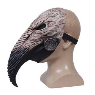 2021 BEST . shopee No.1 shopeeTop 10∏◈❉Halloween Steampunk Plague Doctor Mask Long Nose Bird Beak L