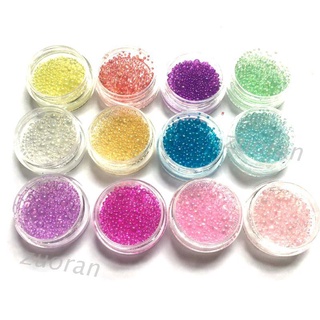 Ready Stock/►♚№12 Pcs/set Color Bubbles DIY Crystal Epoxy Filler UV Resin Imitation Blister