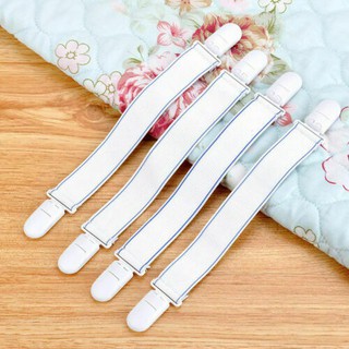 Weiweilak 4x Bed Sheet Mattress Fasteners Elastic Grippers Clothes Clip Holder Funny