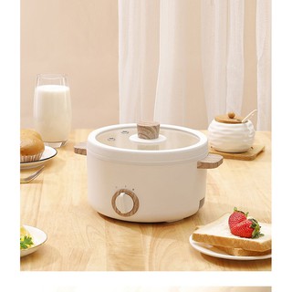 Electric Cooking Pot mini Multi-function Electric Heat cooking Pan Electric Pan Dormitory Network 1.
