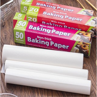 5M/10M Baking Paper Barbecue Double-sided Silicone Oil Paper Parchment COD