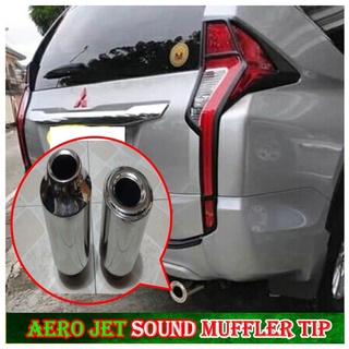 【Ready Stock】۞✖Aero Jet Sound Muffler Tip (FOR SUV / VAN / PICKUP / JEEP / TRUCK ) - 1pc