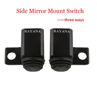 1pc waterproof side mirror mount switch for mini driving light on off on