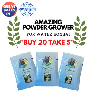 BUY 10 TAKE 3 Powder Grower Amazing WATER BONSAI POWDER PLANT GROWER FOR INDOOR GARDENING