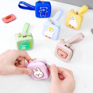 EMS cute style Cartoon coin purse pendant creative personality car key chain bag pendant keychain