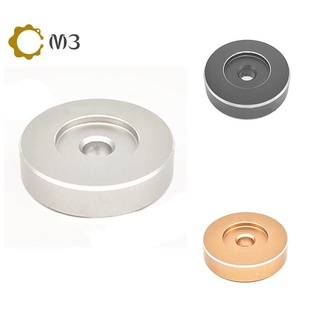45 RPM Adapter - Aluminum -7 Inch Vinyl Record Dome 45 Adapter Sier