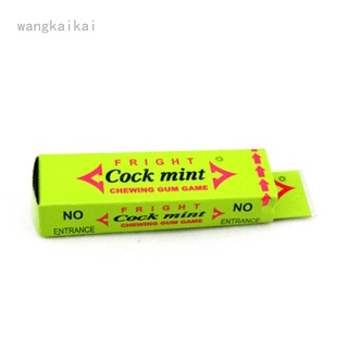 Wangkaikai Joke Chewing Gum Shocking Toy Gadget Prank Trick Gifts Funny Shock Plastic Cockroach Chewing Gum