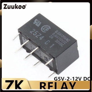 12V Relay G5V-2-12VDC 12V 2A Signal Relay 8Pin for Omron Relay (1)