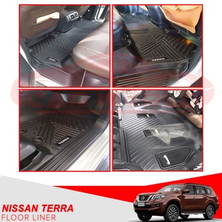 Floor Liner Deep Dish Matting For Nissan Terra 2018 - 2021