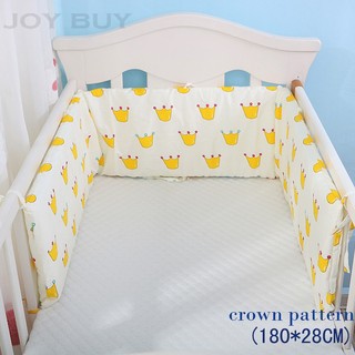 180*28CM Cute Cartoon Cotton Baby Bed Crib Protector Bumper