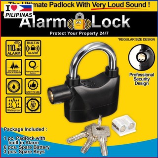 SECURITY Alarm Lock Motor Lock MODEL:110