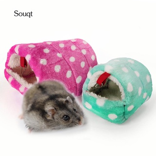 ◘⊕✶SQ_Mini Hamster Hedgehog Warm Chinchilla Guinea Pig Nest Small Animal Pet Bed House