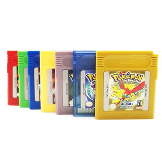 7 Pieces Game Cards Carts US Version For Nintendo Pokemon Game 7 Color (1)