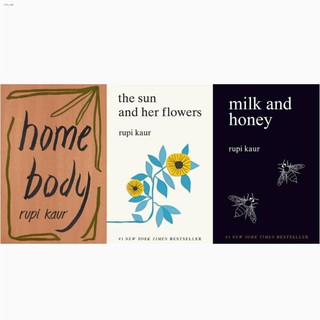 COD✘◘Rupi Kaur Collection (Milk and Honey, The Sun and Her Flowers, & Home Body)