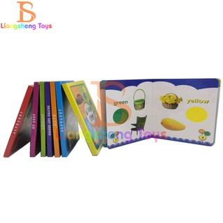Children’s learning books common, preschool educational teaching,animal,Kids Coloring board book (6)