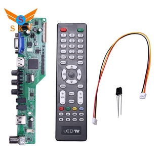 Universal LCD TV Controller Driver Board TV/AV/PC Russian Language