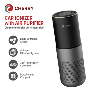 Cherry Car Ionizer with Air Purifier