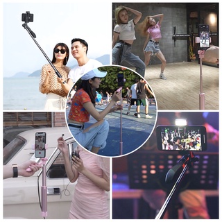Stabilizers Selfie Stick Bluetooth Remote Control Hand-Held Tripod Head Stabilizer Photo Phone Stand