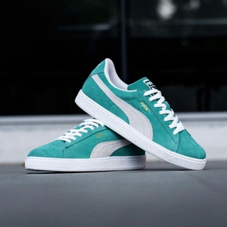 Puma Suede Green White Bnwb Men 's Sneakers / Men' S Casual Shoes / Shoes
