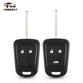 2/3 Buttons Remote Key Shell for Chevrolet Camaro Sonic Cruze Malibu Volt Spark Equinox Key Fob Case Car Accessories