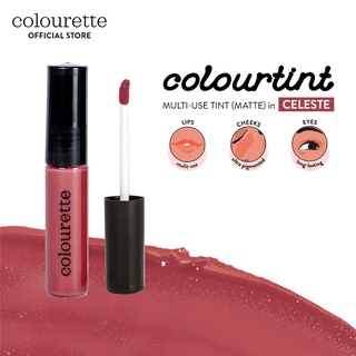 Colourette Colourtint in Celeste (Matte) [Long-Lasting, Matte Lip Tint, Cheek Tint, Liptint]- Makeup