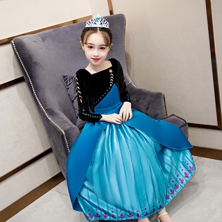 Anna Princess Dress Frozen Elsa Princess 2 ANNA Halloween Dress