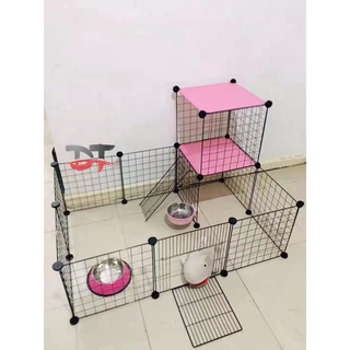 Small Pet Bedding & Litter♙◎【FREEBIES!!】DIY Pet Fence Dog Fence Pet Playpen Crate For Puppy, Cats, R (5)