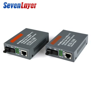 HTB-3100 Fiber Transceiver Media Converter Optical Fiber Single Fiber Converter 25km SC 10/100M yhQ