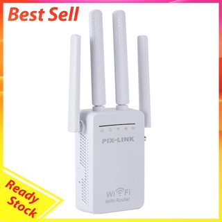 WR09Q 300Mbps WiFi Range Extender 2.4G Wi-Fi Signal Booster for Home Office