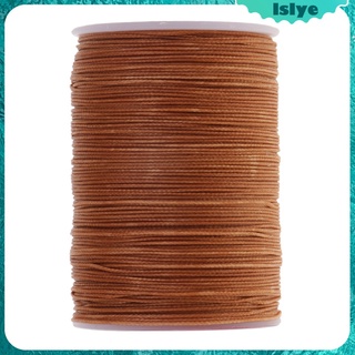 Durable Waxed Thread 0.5mm 130meters Polyester Cord Sewing Stitching Leather Craft Bracelet