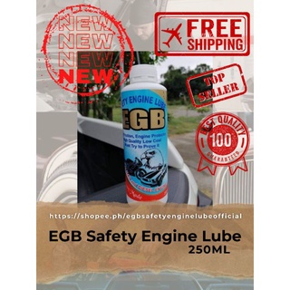 ✵✹❡FREE SHIPPING - 250ML EGB Safety Engine Lube