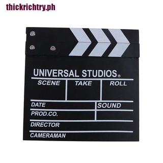 【richtry】Director video acrylic clapboard dry erase tv film movie clapper boar BxJK (8)